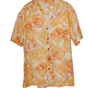 Hawaiian Shirt with Pinup Girl & Hibiscus Flowers by Trader Bay